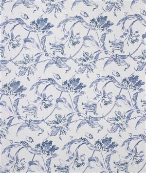 Lee Jofa Russian Tulip Blue Fabric