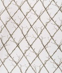 Lee Jofa Twig Trellis Green/White Fabric
