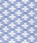 Lee Jofa Via Krupp Blue/White Fabric