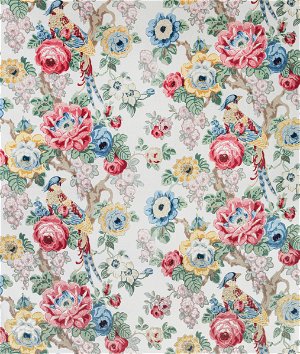 Lee Jofa Avondale Print Rose/Gold Fabric