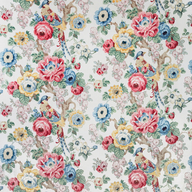 Lee Jofa Avondale Print Rose/Gold Fabric