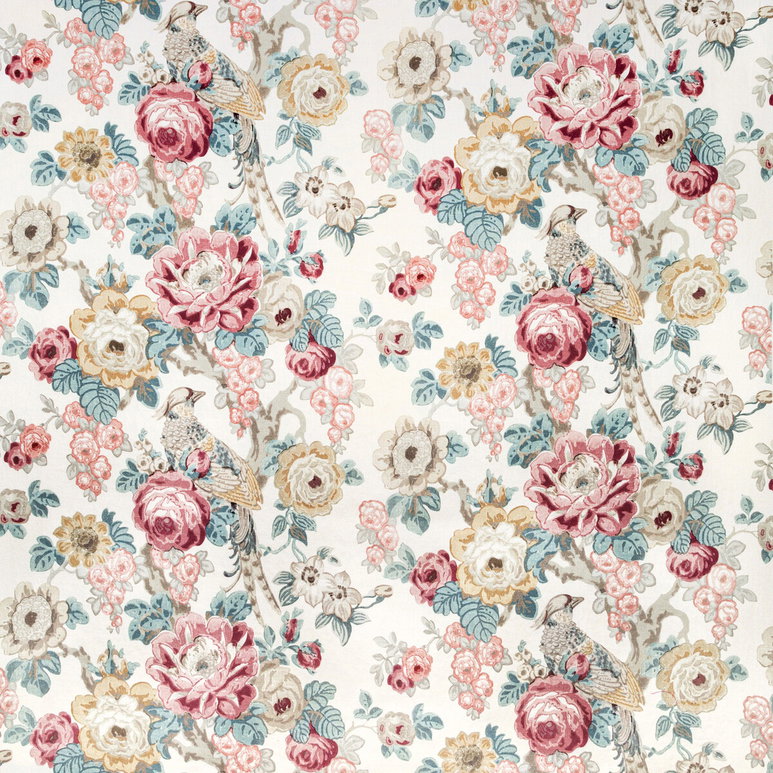 Lee Jofa Avondale Print Ruby/Spice Fabric