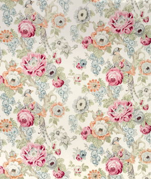 Lee Jofa Avondale Print Berry/Slate Fabric