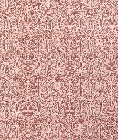 Lee Jofa Drayton Print Rust Fabric