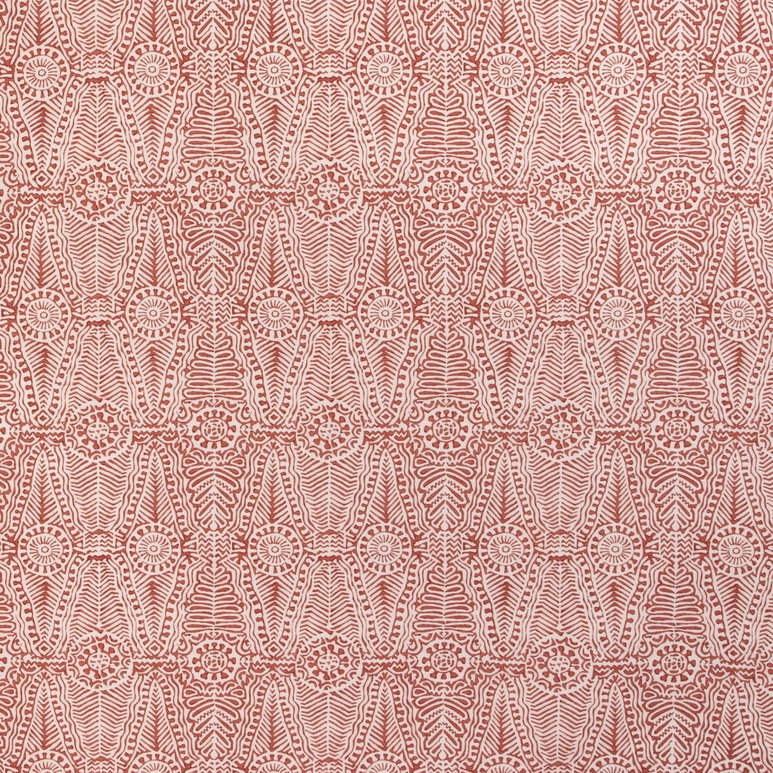 Lee Jofa Drayton Print Rust Fabric
