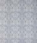 Lee Jofa Drayton Print Indigo Fabric