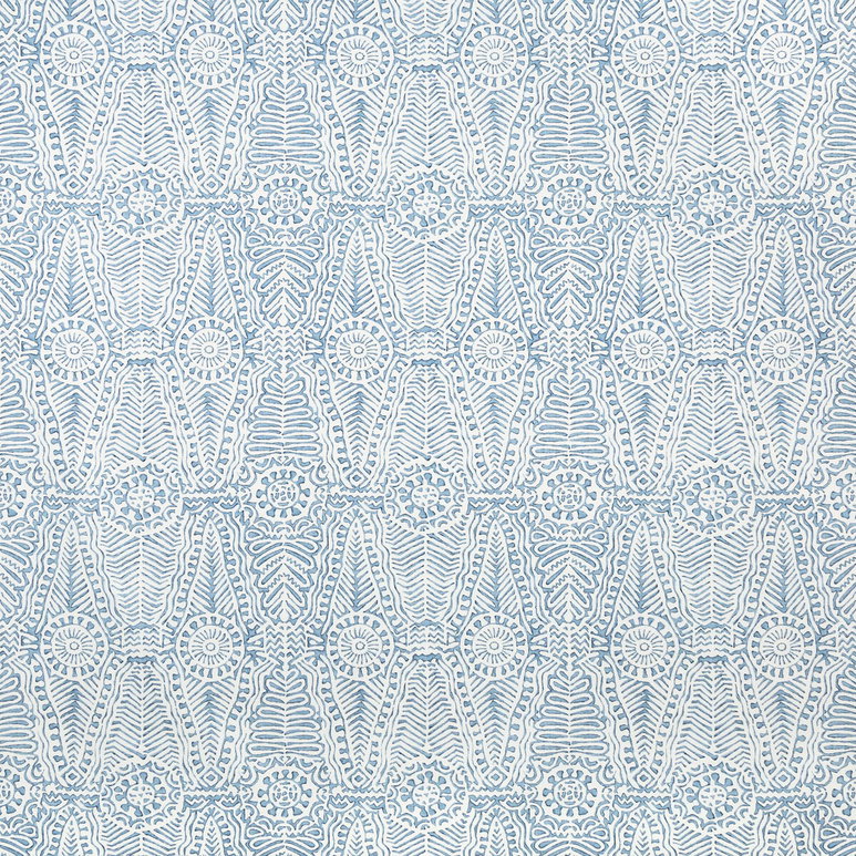 Lee Jofa Drayton Print Denim Fabric