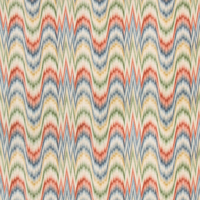 Lee Jofa Jasper Print Brick/Pool Fabric