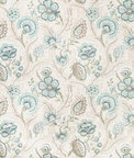 Lee Jofa Wimberly Print Aqua/Sage Fabric
