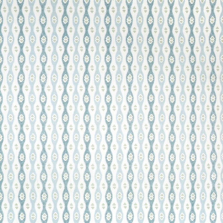Lee Jofa Elba Print Chambray Fabric