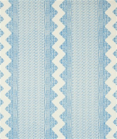 Lee Jofa Whitaker Print Sky/Delft Fabric