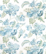 Lee Jofa Augustine Print Aqua