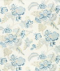 Lee Jofa Augustine Print Lake Fabric
