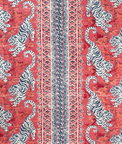 Lee Jofa Bongol Print Poppy Fabric