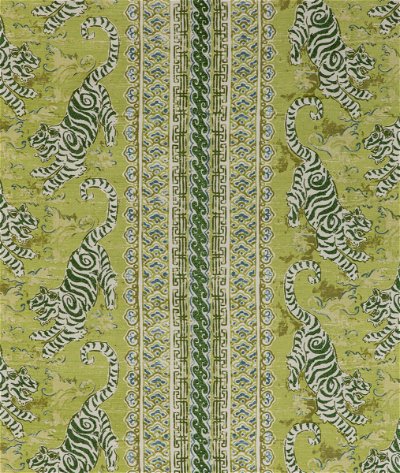 Lee Jofa Bongol Print Kiwi Fabric