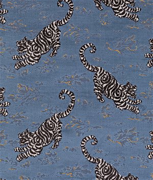 Lee Jofa Bongol Velvet Sapphire Fabric