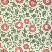 Lee Jofa Eldora Print Leaf/Rose Fabric