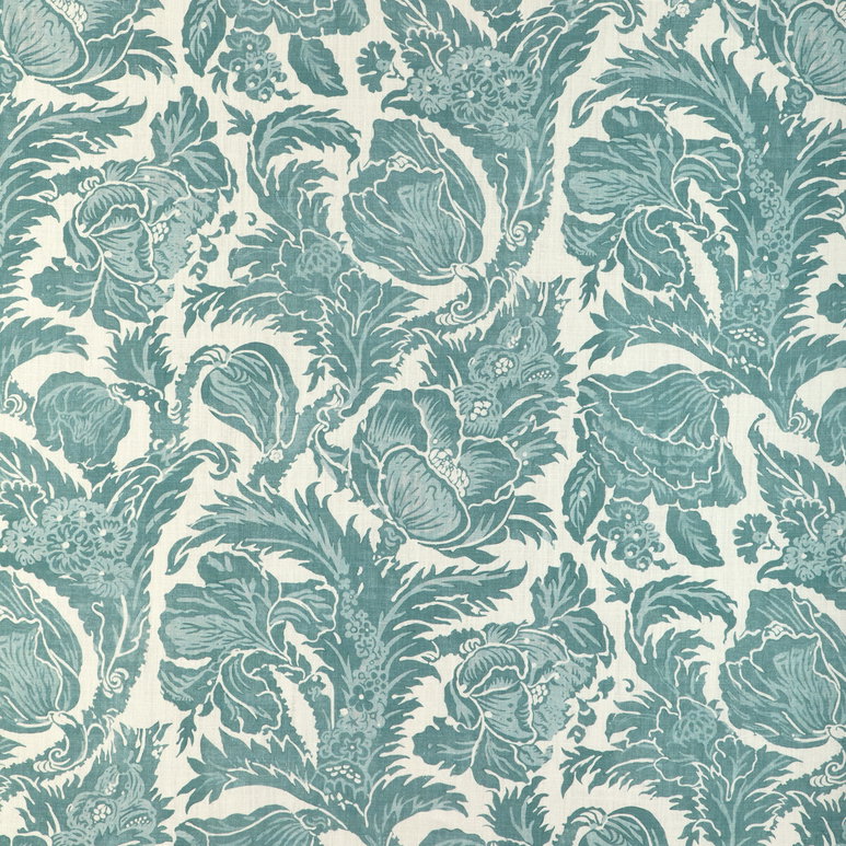 Lee Jofa Marion Print Aegean Fabric