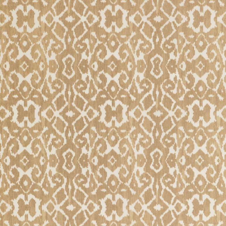Lee Jofa Toponas Print Sand Fabric