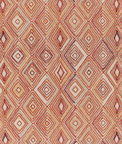 Lee Jofa Bowen Embroidery Paprika Fabric