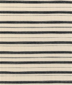 Lee Jofa Meeker Stripe Black Fabric