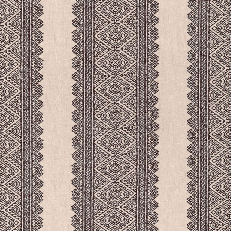 Lee Jofa Avon Embroidery Smoke Fabric