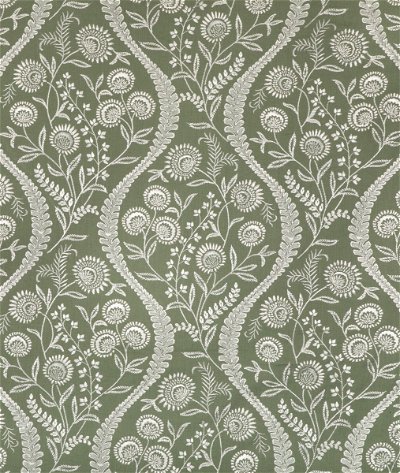 Lee Jofa Floriblanca Green Fabric