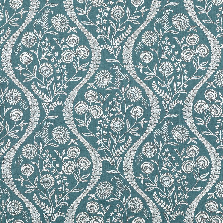 Lee Jofa Floriblanca Blue Fabric