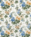 Lee Jofa Upton Linen Ivory/Capri Fabric