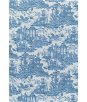 Lee Jofa Pagoda Toile Blue Fabric