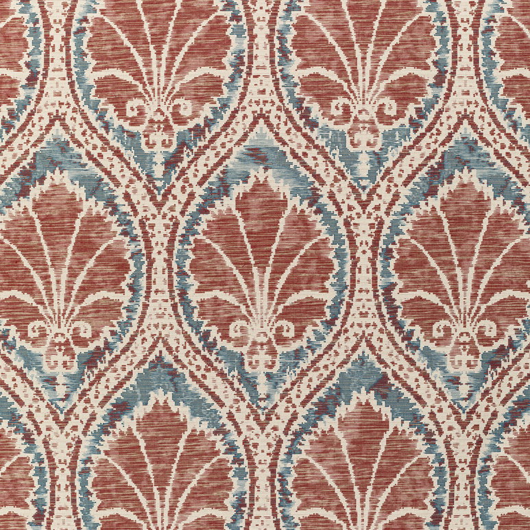 Lee Jofa Seville Weave Denim/Brick Fabric