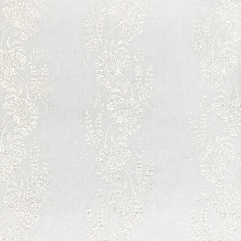Lee Jofa Valencia Sheer Ivory Fabric