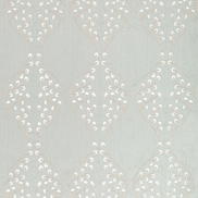 Lee Jofa Lillie Embroidery Aqua Fabric