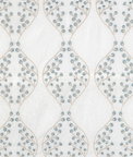Lee Jofa Lillie Sheer Ivory/Blue Fabric