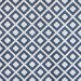 Lee Jofa Jardin Dark Navy On Ecru Fabric
