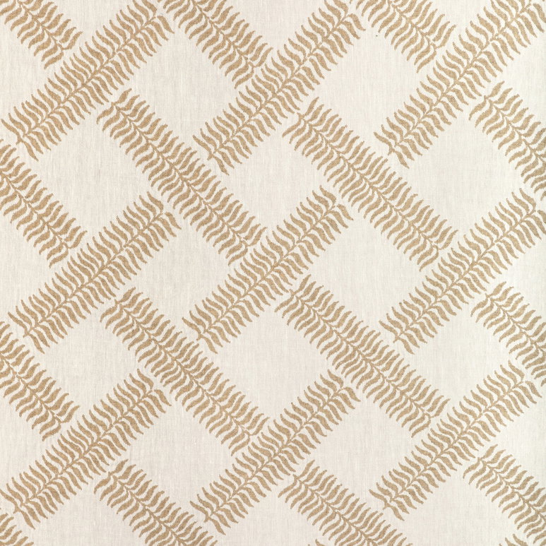 Lee Jofa Garden Trellis Weave Sand Fabric