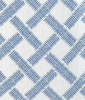 Lee Jofa Garden Trellis Weave Blue Fabric
