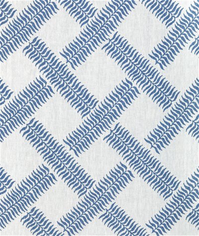 Lee Jofa Garden Trellis Weave Blue Fabric