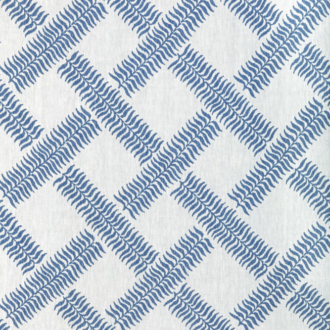Lee Jofa Garden Trellis Weave Blue Fabric