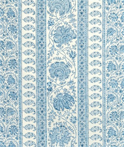 Lee Jofa Indiennes Stripe Delft Fabric