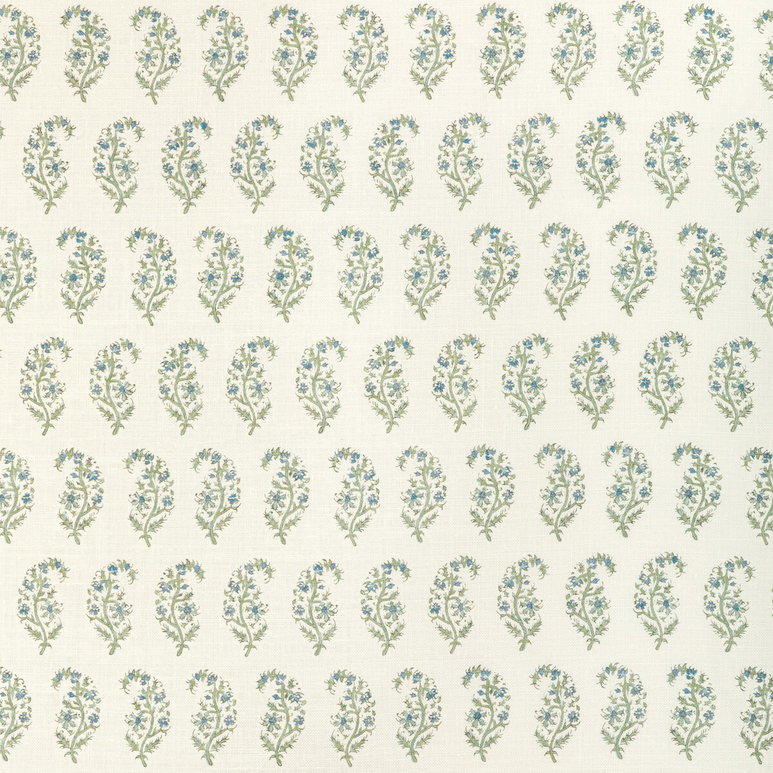 Lee Jofa Indiennes Paisley Sea Fabric