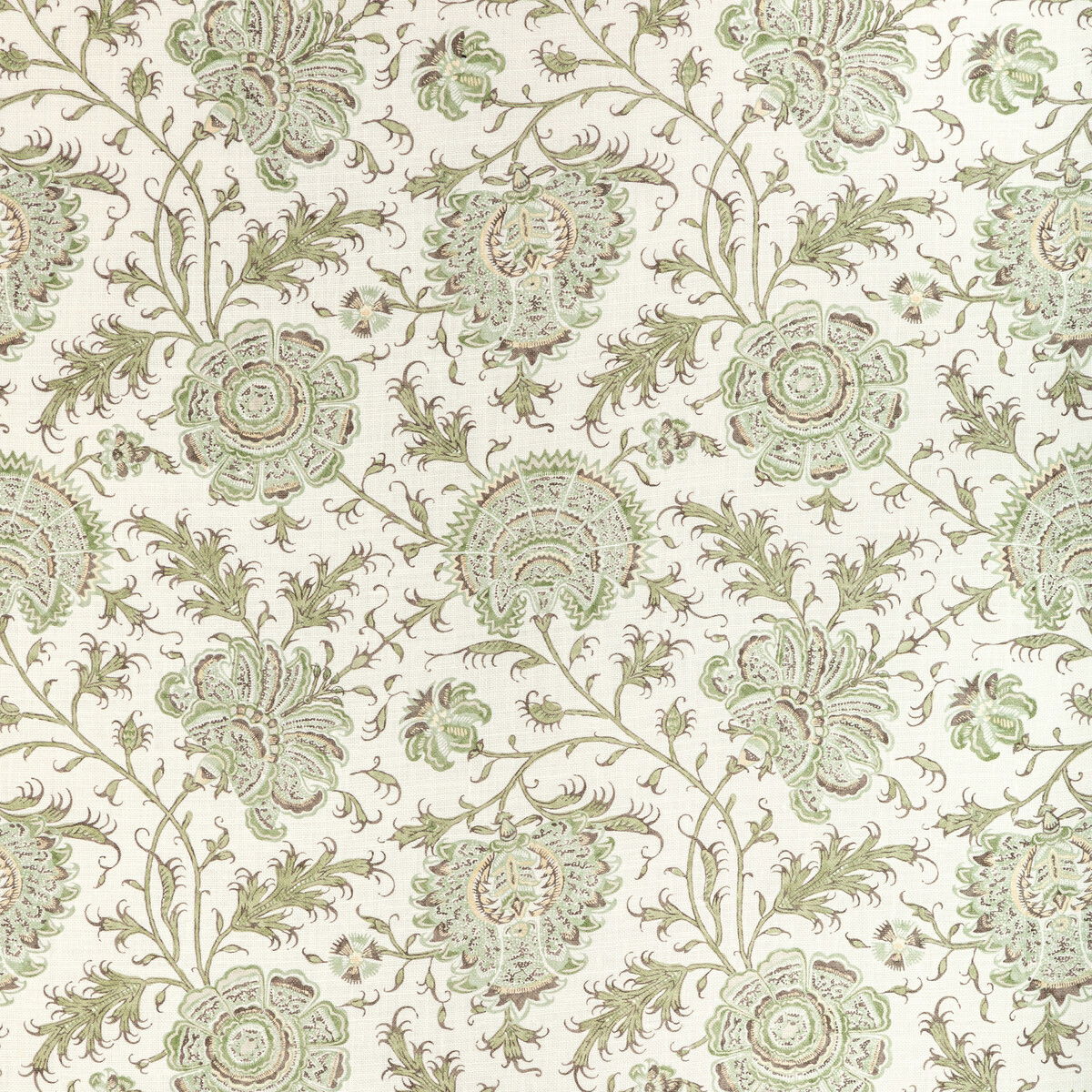 Lee Jofa Indiennes Floral Ivy Fabric | OnlineFabricStore