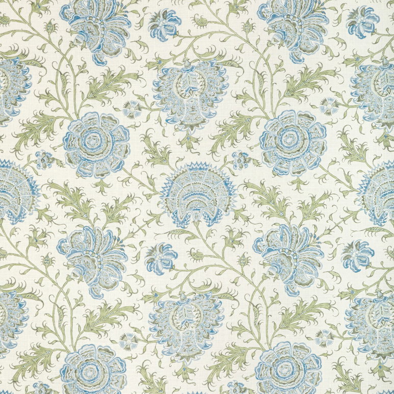 Lee Jofa Indiennes Floral Sea Fabric
