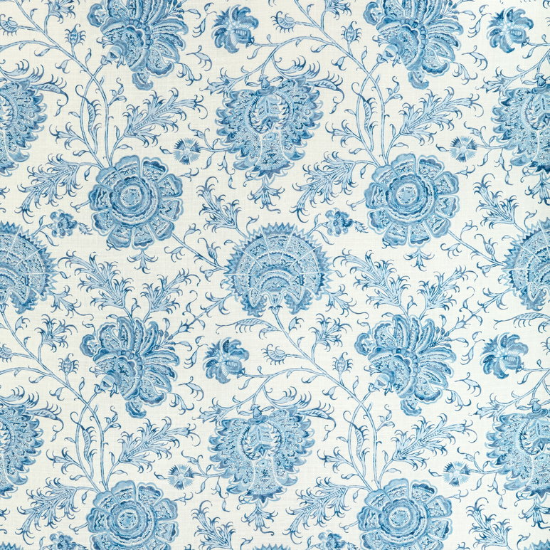 Lee Jofa Indiennes Floral Delft Fabric