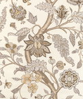 Lee Jofa Palampore Print Stone Fabric
