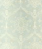 Lee Jofa Hayes Embroidery Aqua Fabric