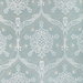 Lee Jofa Hayes Embroidery Blue Fabric