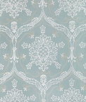 Lee Jofa Hayes Embroidery Blue Fabric