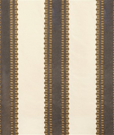 Lee Jofa Waldon Stripe Brown Fabric
