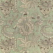 Lee Jofa Jennings Print Green Fabric